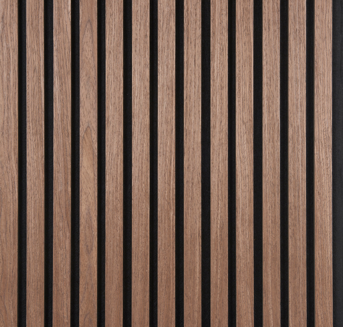 Akustikkpanel Quanti Walnut 18 x 520 x 2440 mm